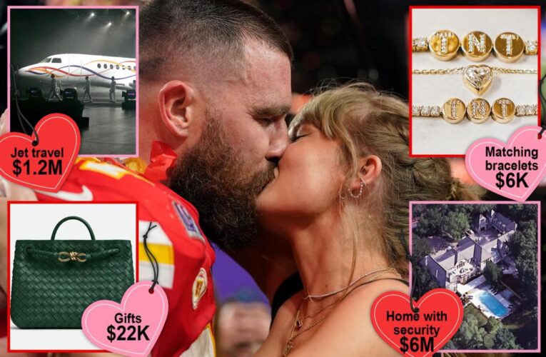 Travis Kelce’s $8M cost of dating Taylor Swift