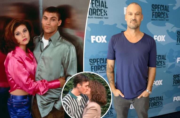 Brian Austin Green reveals he was ‘f—king jealous’ over Tiffani Thiessen’s ‘90210’ sex scenes