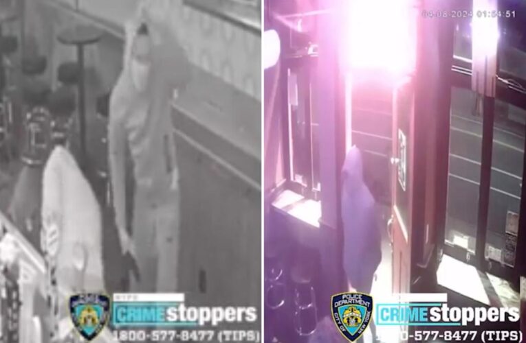Robbers storm NYC bar, shoot customer, steal gold chain, $1.4K: cops