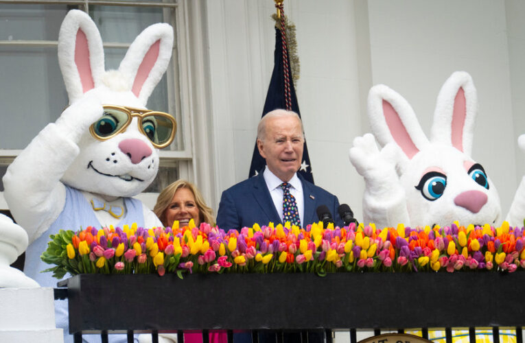 ‘Pretty Big Bunny, Huh?’: Biden Hosts White House Easter Egg Roll