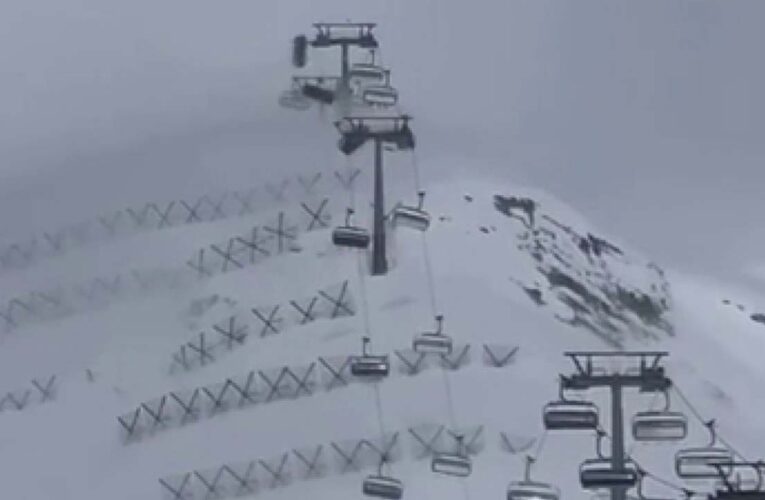 Gusting winds spin chair lifts at Italian ski resort: ‘Total panic and fear’