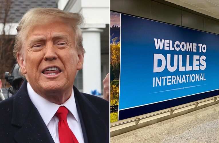 House Republicans push to rename DC international airport after Trump