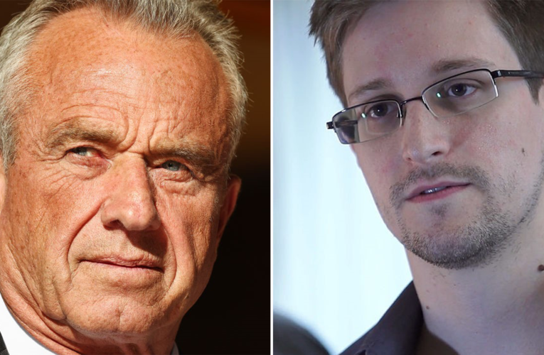 RFK Jr. reaffirms he would pardon Edward Snowden on first day of his presidency