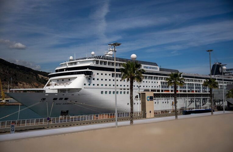 Cruise ship stranded in Spanish port resumes sailing after removal of passengers with visa problems