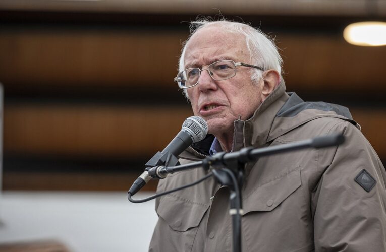 Fire at Bernie Sanders’ Vermont office was intentionally set, male suspect sought, authorities say