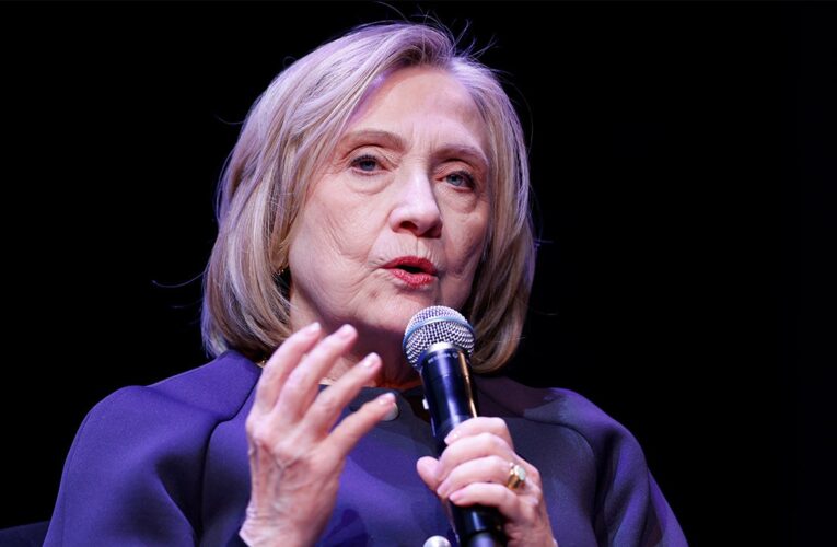 Hillary Clinton met with student protests during visit to alma mater Wellesley College: ‘Blood on her hands’