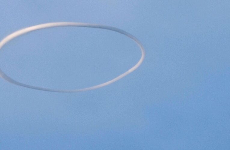 Blowing ‘smoke’: Mount Etna puts on a show by emitting rare rings into the sky