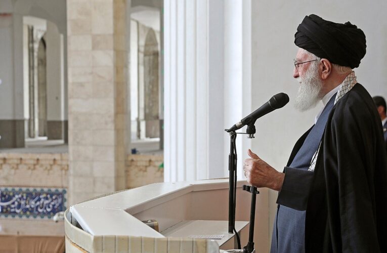 Iran’s leader says 4 threatening words to Israel, blasts the US and West for ‘disaster’ in Gaza