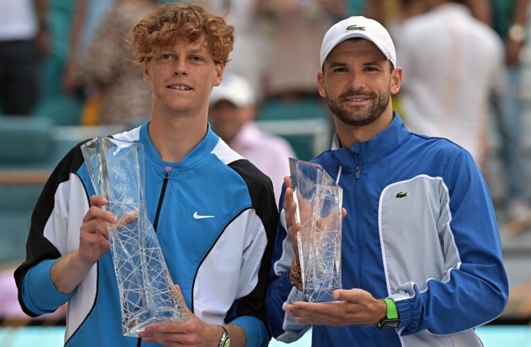 Jannik Sinner ‘the one to chase’ – Grigor Dimitrov hails his Miami Open conqueror as ‘best in the world right now’