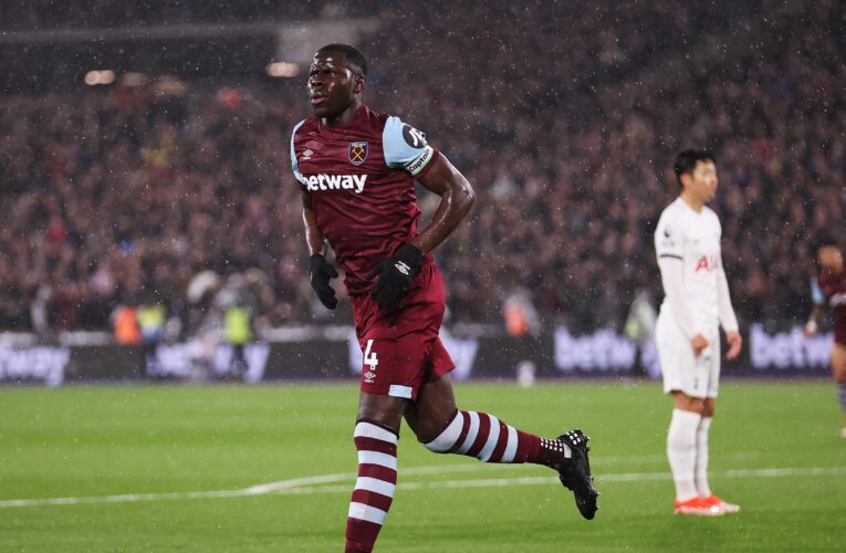 West Ham United 1-1 Tottenham Hotspur – Kurt Zouma cancels out Brennan Johnson opener as points shared in spicy derby