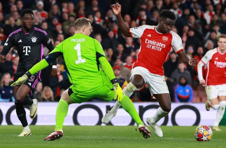 Rio Ferdinand stunned after Bukayo Saka denied penalty for Arsenal in UEFA Champions League – ‘I can’t believe it!’