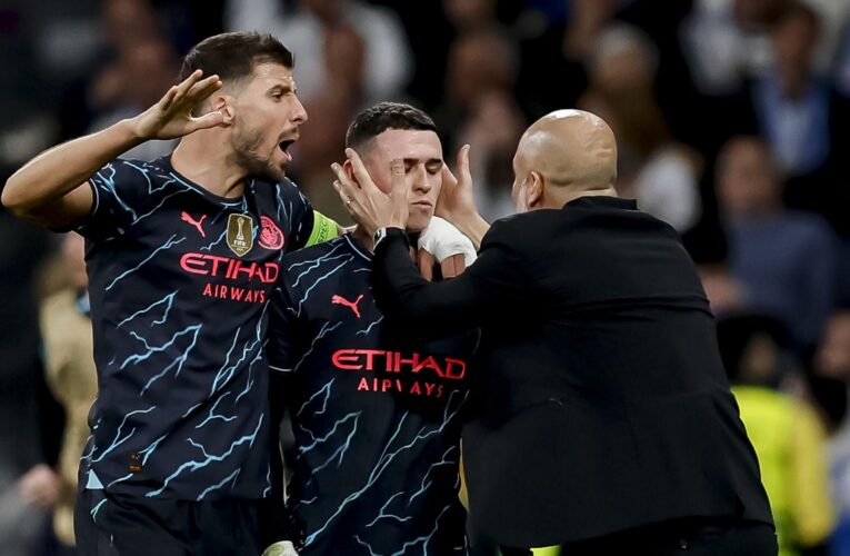 Phil Foden confirms ‘dead leg’ after ‘fantastic result’ in thrilling draw at Real Madrid in Champions League
