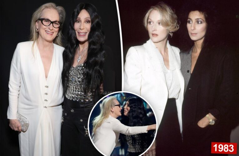 Meryl Streep and Cher turn back time mirroring outfits from ‘Silkwood’ premiere 40 years ago