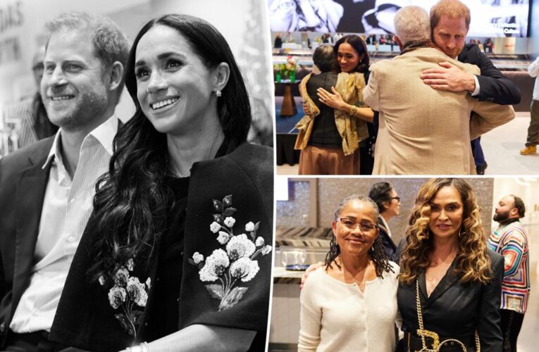 Meghan Markle, Prince Harry host African American art event — as her mom hangs out with Tina Knowles