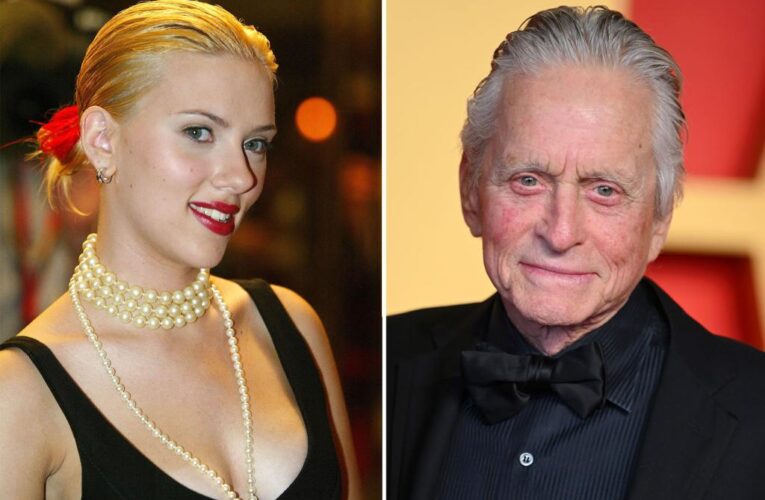 Michael Douglas astounded Scarlett Johansson is his ‘DNA cousin’