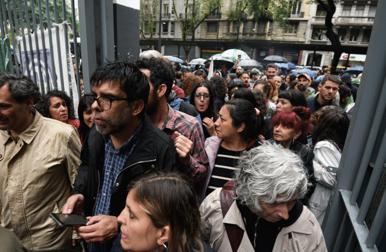 Argentina’s Milei takes his chainsaw to the state, cutting 15,000 jobs and spurring protests