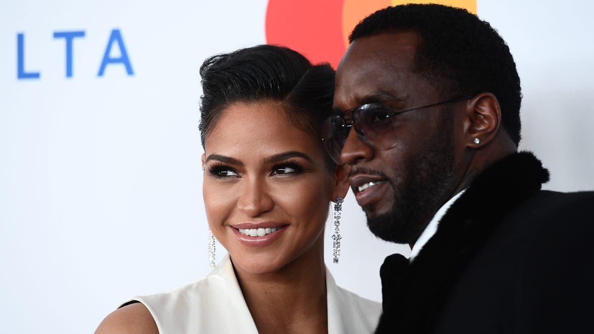 Singer and model Cassie Ventura and Rap mogul P Diddy 