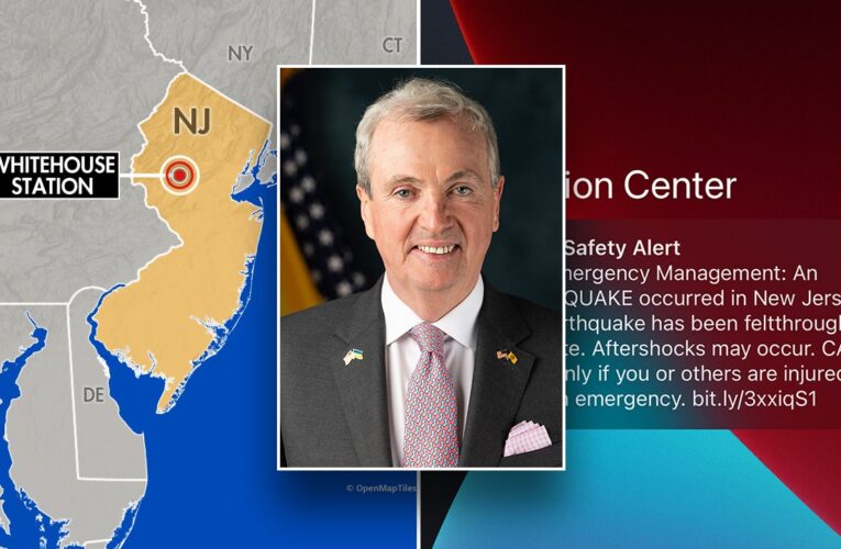 New Jersey Gov Phil Murphy faces flak for not returning to state following historic earthquake