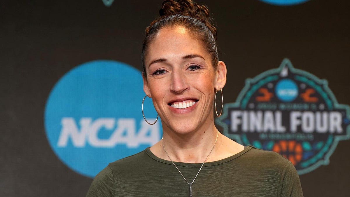 Rebecca Lobo smiles in 2022