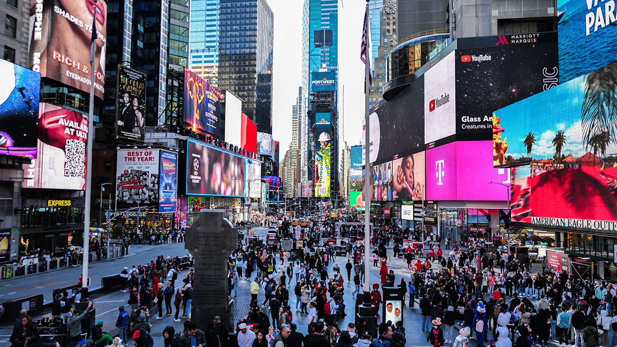 Times Square in New York City 