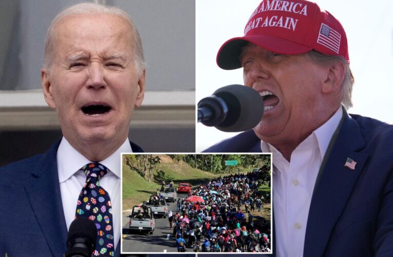 Trump to go after Biden on the border and crime when he visits battleground Michigan and Wisconsin