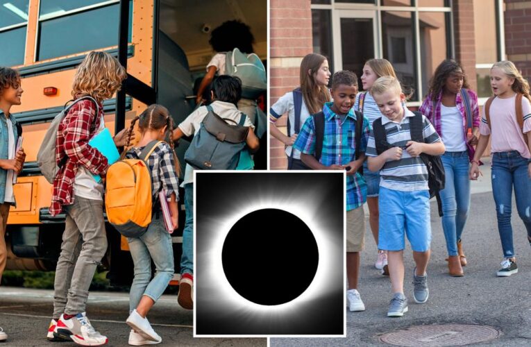 Solar eclipse could damage students eyes as they’re released from class: parents
