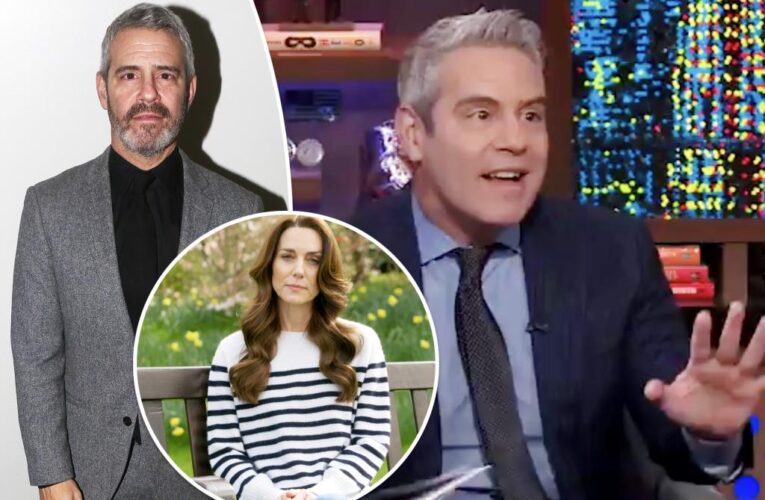 ‘Heartbroken’ Andy Cohen says he should have kept his mouth shut over Kate Middleton conspiracies