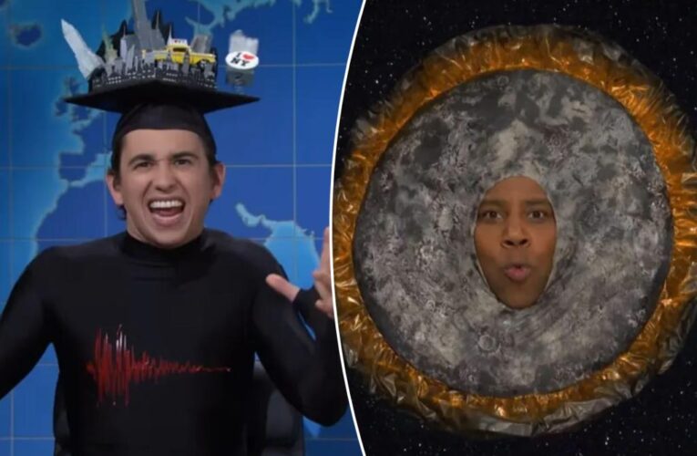 ‘NYC earthquake’ makes appearance on ‘SNL’ to fight with Monday’s solar eclipse in epic skit