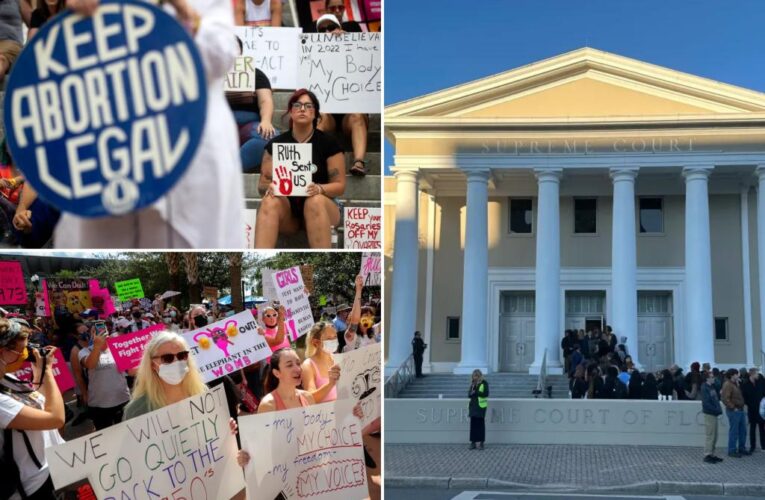 Florida Supreme Court upholds state’s 15-week ban on most abortions, paving way for 6-week ban