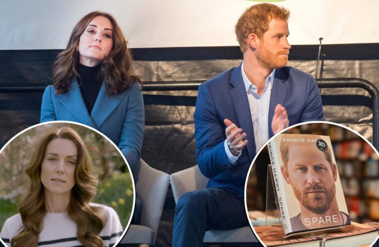 Prince Harry in ‘painful place’ after writing about Kate Middleton in ‘Spare’: expert