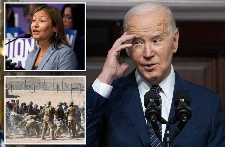 Biden campaign manager Julie Chavez Rodriguez insists president ‘doesn’t talk about shutting down the border’